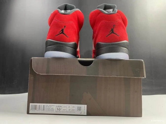 Kick Theory Raging Red 5 DD0587-600 Retro Bulls Jordan (2021) 0714